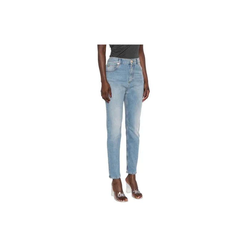 BALMAIN Jeans Women's Light Blue-3