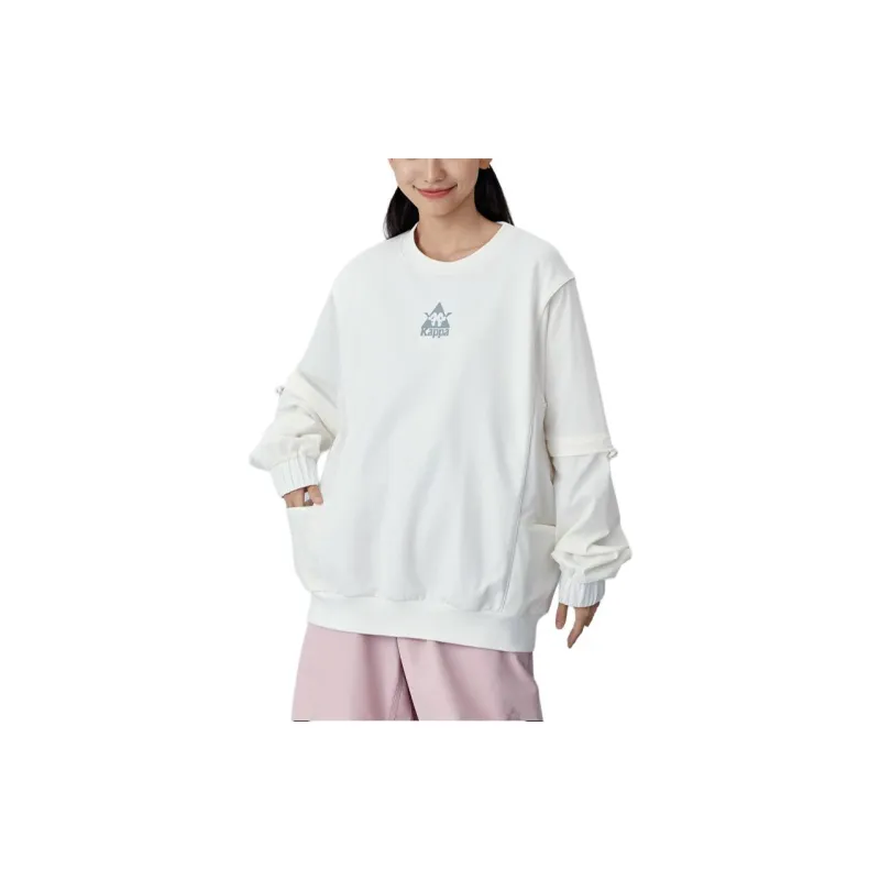 Kappa Sweatshirts Women's White-2