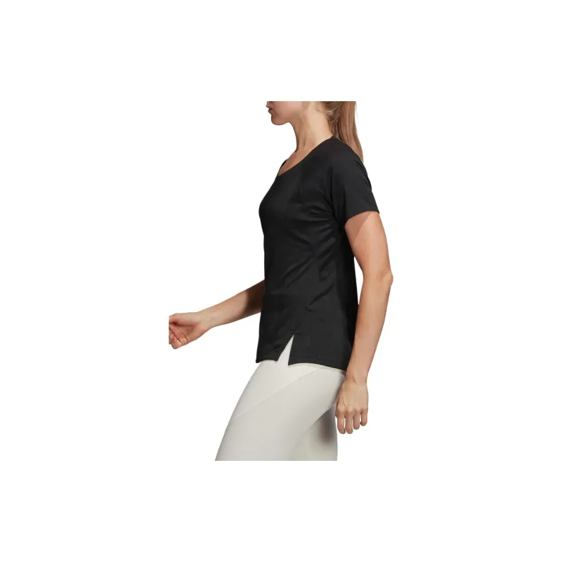 adidas Women's Aeroknit Tee Black-4