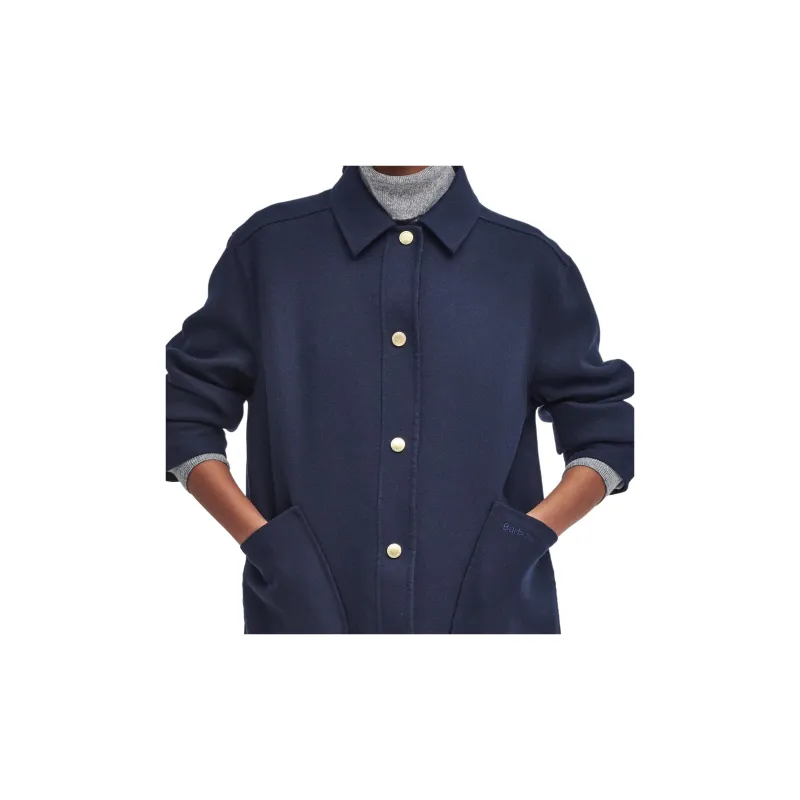 BARBOUR SS24 Shirt Women's Marine Blue-3