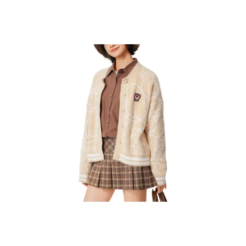 LiNing Knitwear Women's Milk Tea Yellow-3