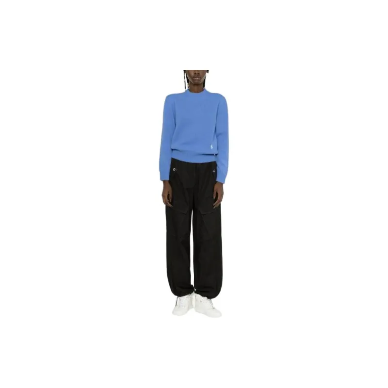 SPORTY & RICH Embroidered logo Fine knit Sweater-1