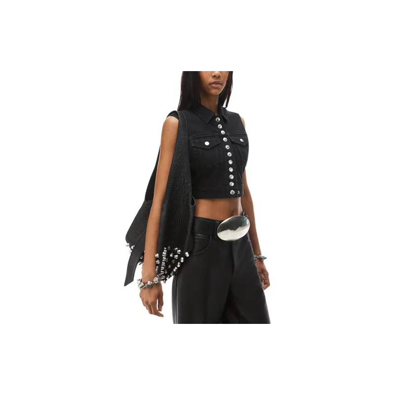 Alexander Wang FW24 Tank Tops Women's Black-3