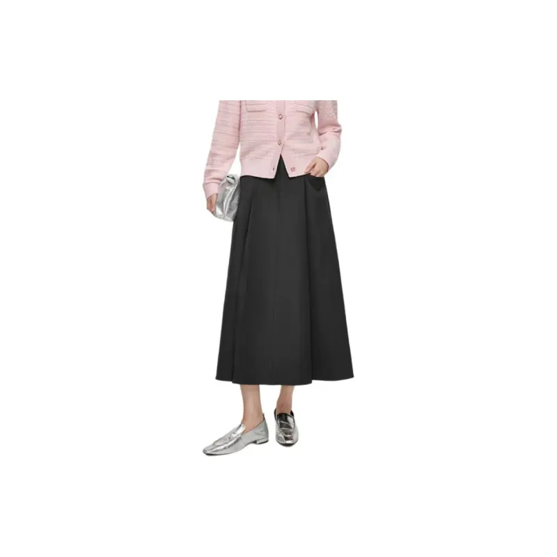 Inman Casual Long Skirt Women's Noble Gray-1