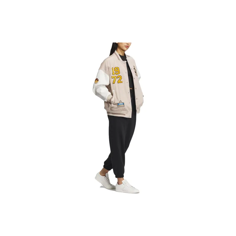 Adidas Originals MC Bomber Baseball Jerseys Women's Khaki-1
