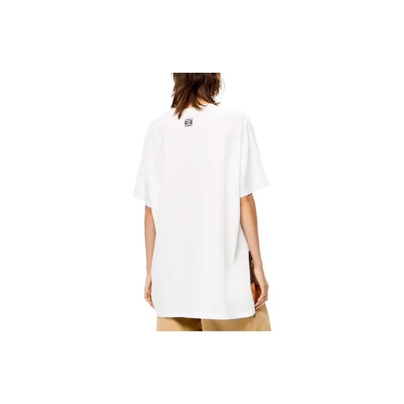 LOEWE Spirited Away T Shirts Women's White-3