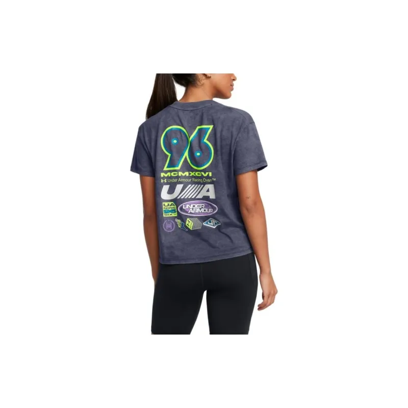 Under Armour T Shirt Women's Navy Blue-2