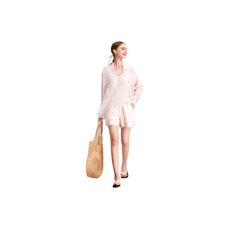 HAVVA Casual Suit Women's Beige-2