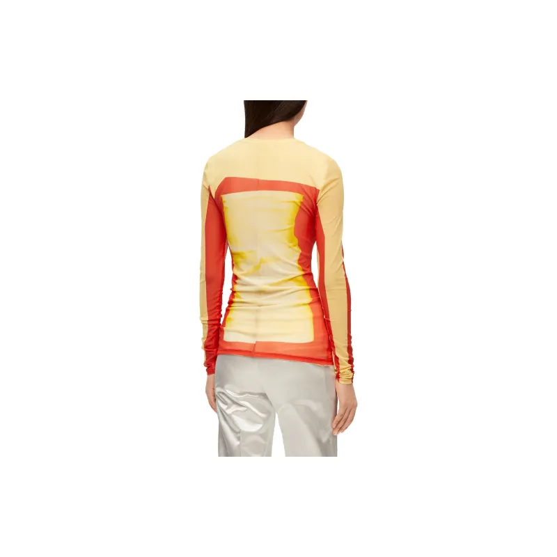 LOEWE Trompe L'oeil Mesh Top-3