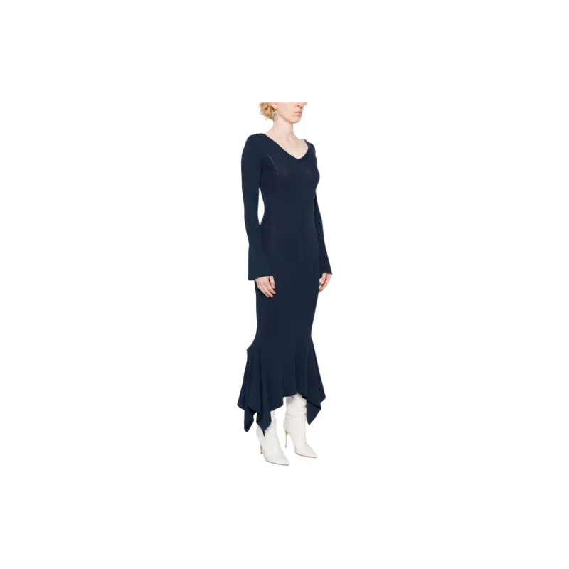 Twinset Belted Ruffled Midi Dress-3