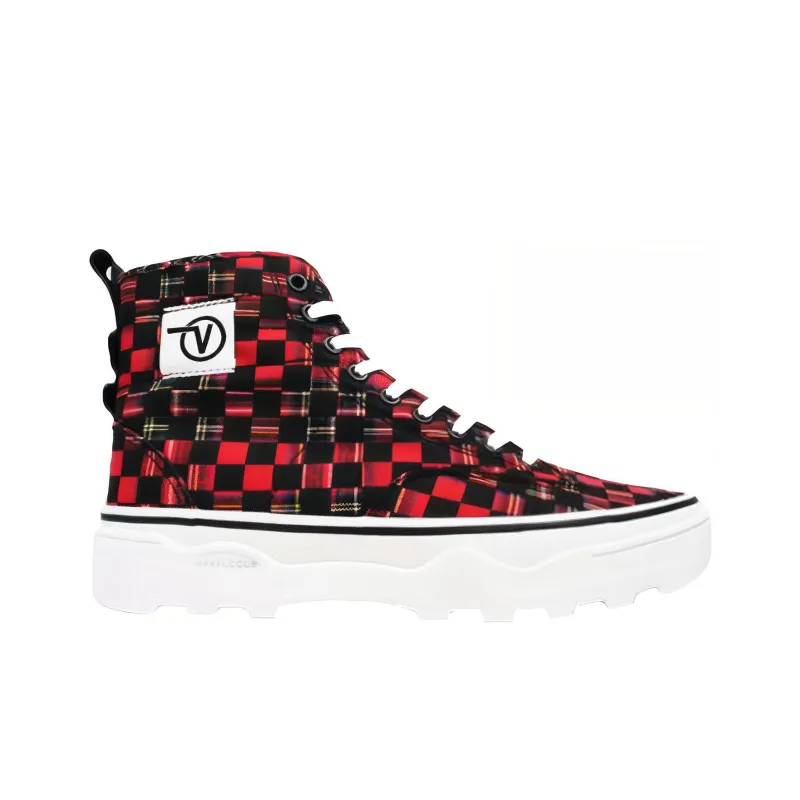 Vans Sentry Chessboard Red/White-1