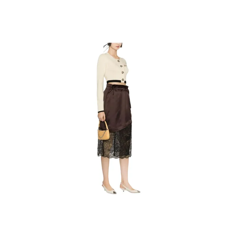 GANNI FW22 Sweater Women's Khaki-2