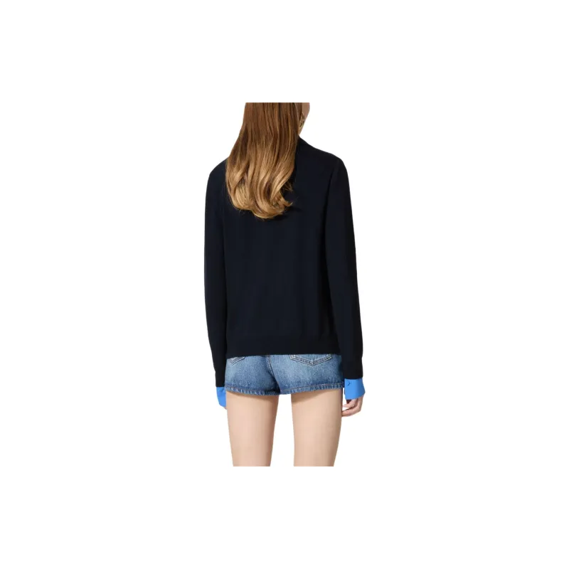 Valentino VLogo Embroidered Buttoned Cardigan-2