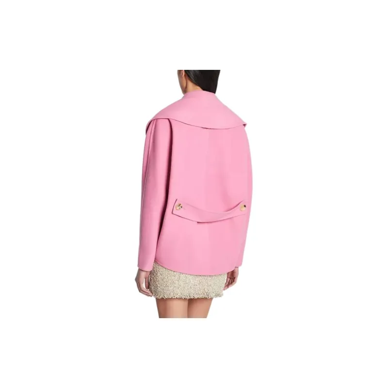 Lanvin Velvet Jackets Women's Pink-1