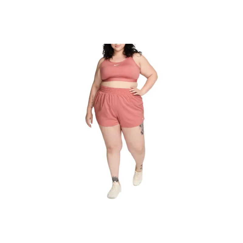 Nike Dri FIT One Women's High Waisted 3' 2 in 1 Shorts Plus Size-1