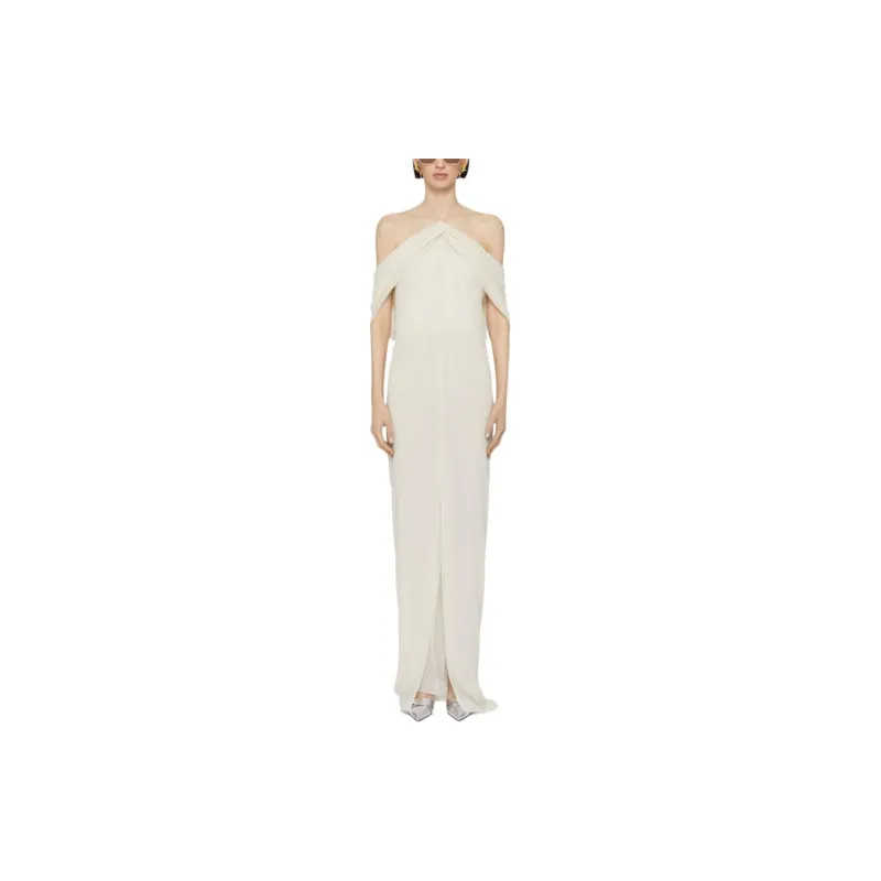 GIVENCHY FW24 Slip Dress Women's Light White-1