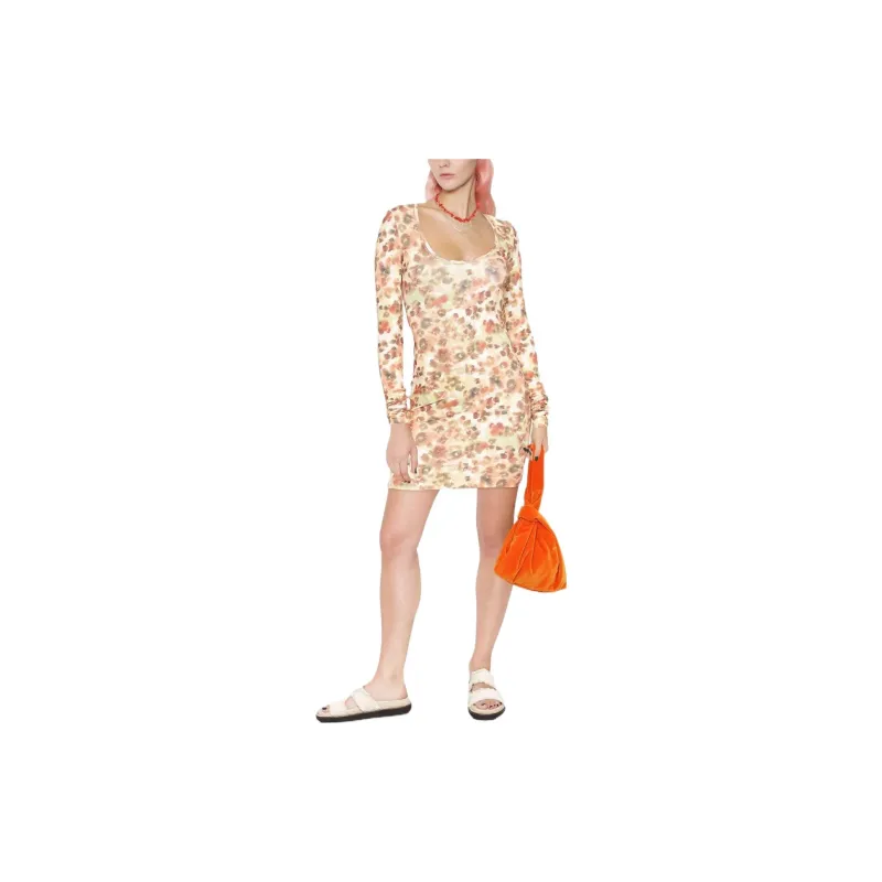 NANUSHKA Animal-print Mini Dress-1