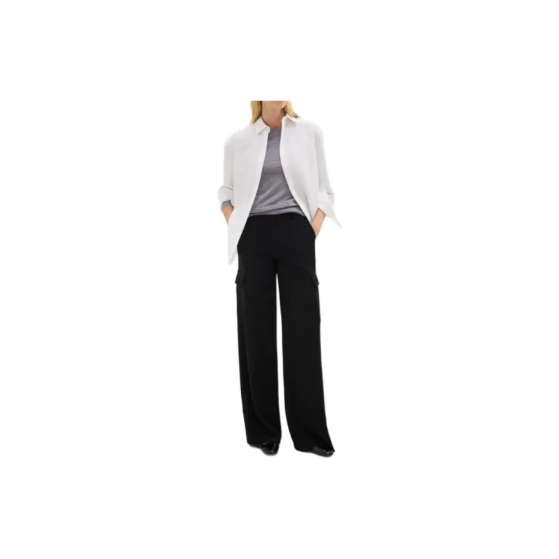 THEORY Cargo Pants Women's Black-1