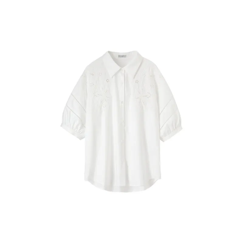SENTUBILA Shirts Women's White-6