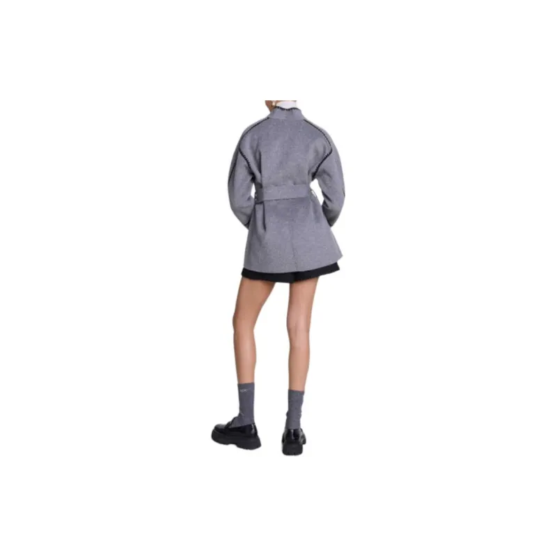 Maje Double faced Coat-1