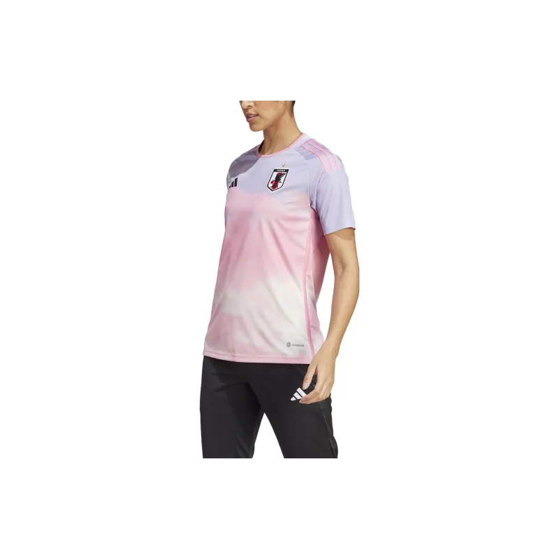 Adidas Japan Women's Team 23 Away T Shirt Women's Purple-3