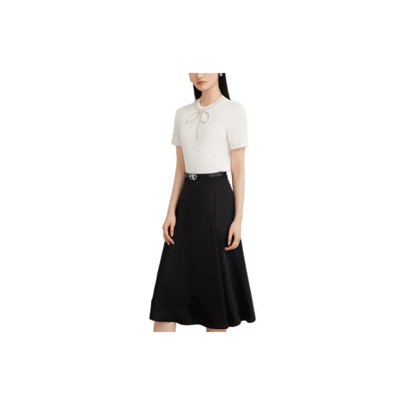 Goodland Casual Long Skirts Women's Black-2