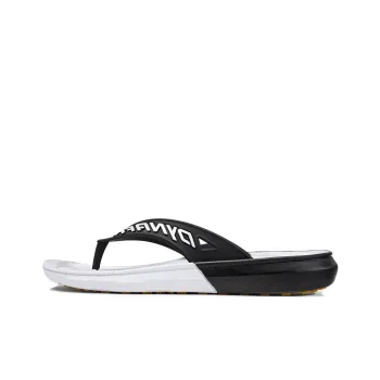 DYNAFIT Abrasion-Resistant Slip-Resistant Flip Flops Unisex Black White