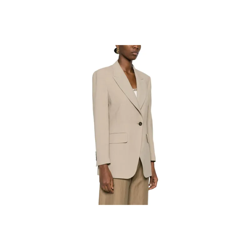 Brunello Cucinelli Peak lapels Knitted Blazer-3