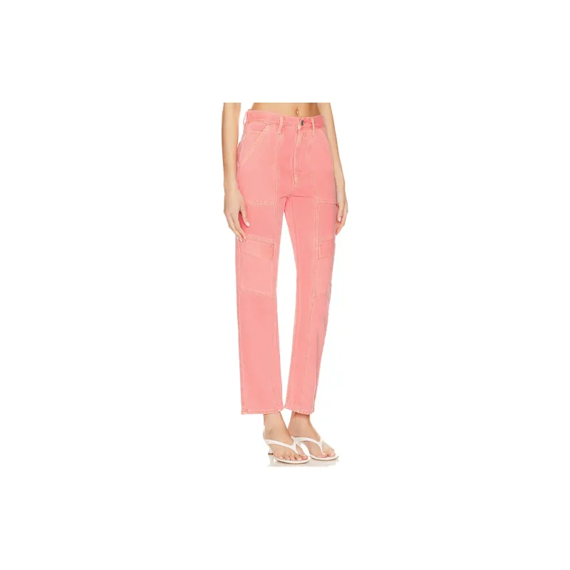 AGOLDE Jeans Women's Grapefruit Color-2