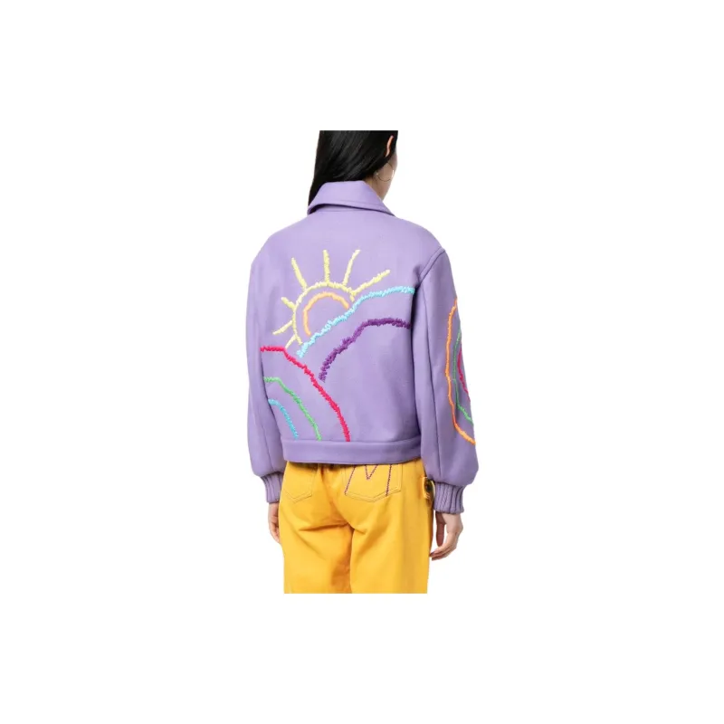 MIRA MIKATI Jackets Coats Women's Lilac-3