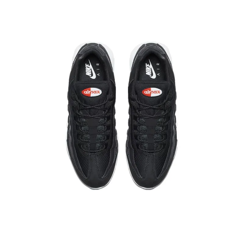 Nike Air Max 95 Black White Team Orange-2