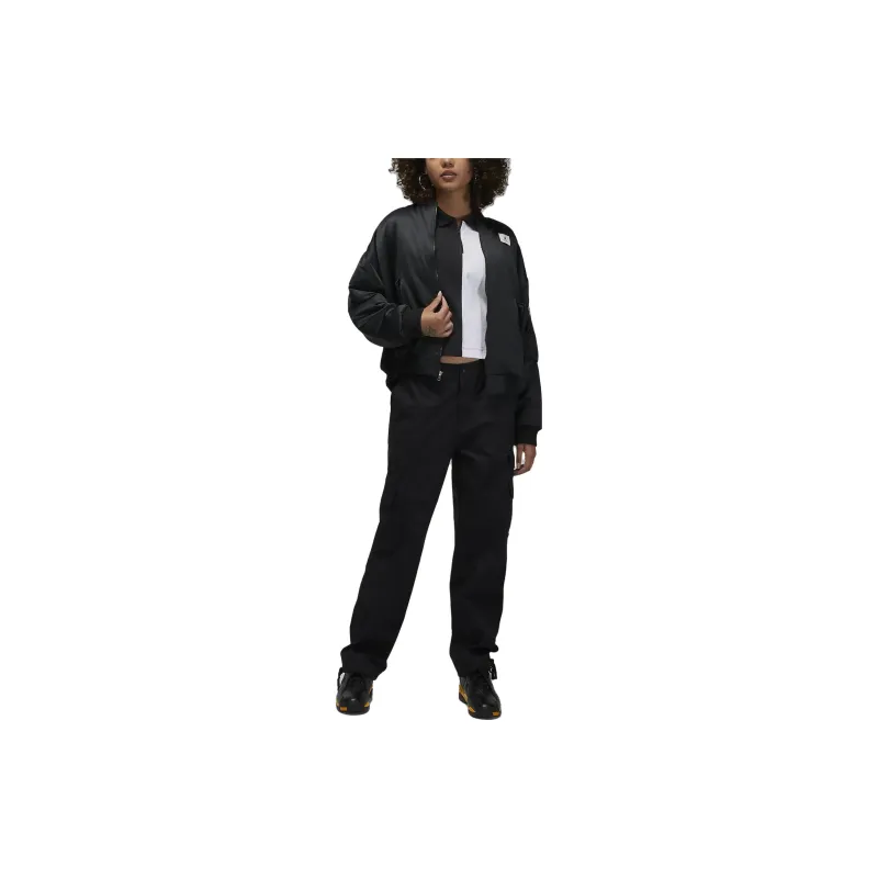 Jordan Air Flight Renegade Jacket Black-2