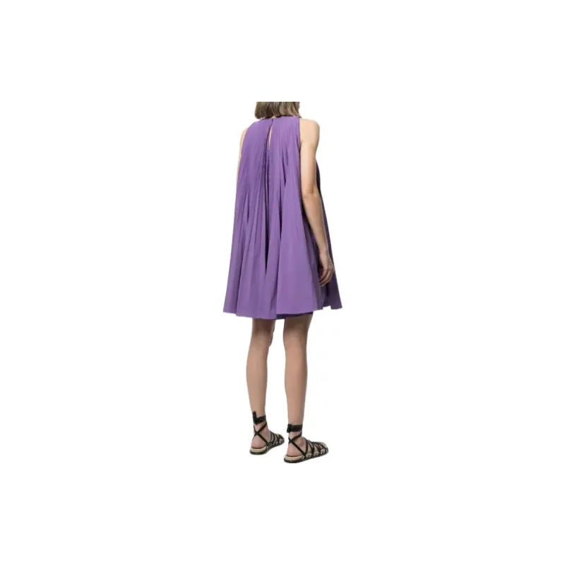 Valentino Sleeveless Dresses Women's Purple-2