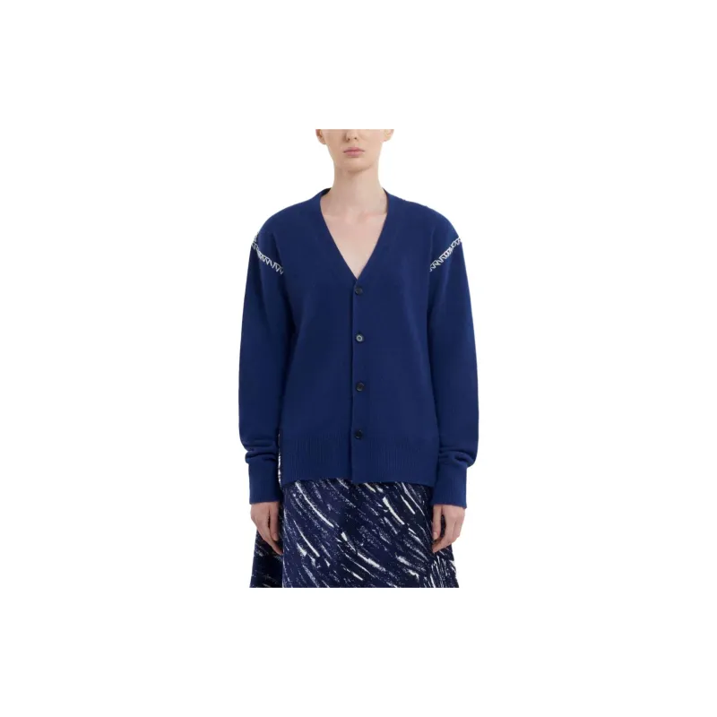 MARNI Whipstitch trim Cardigan-1