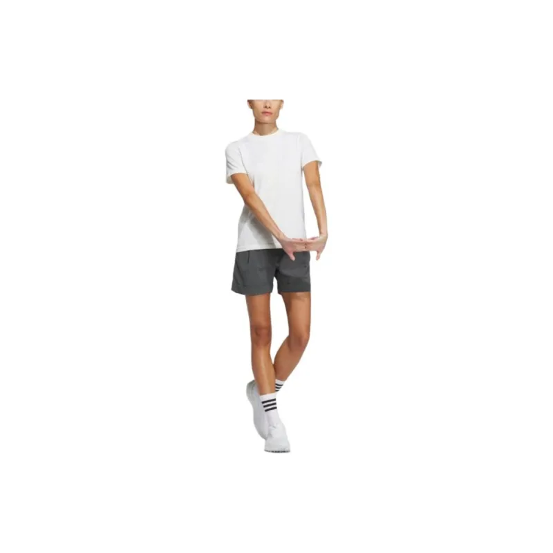 Adidas Casual Shorts Women's Gray-4