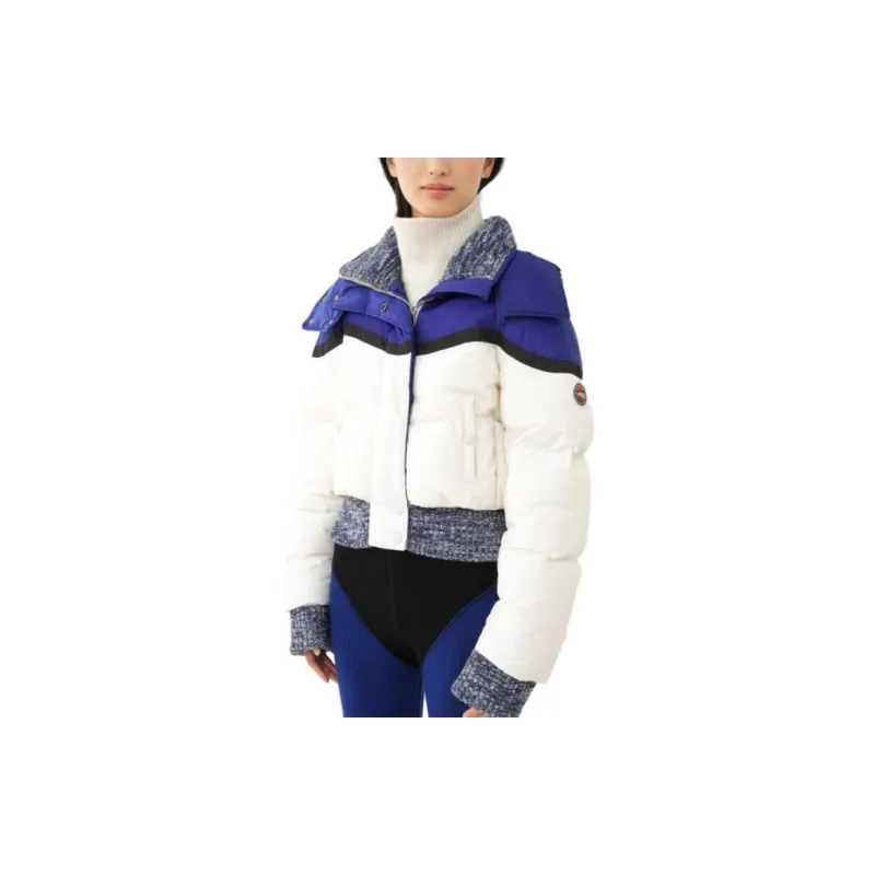 Chloé Colour-Block Puffer Jacket-1