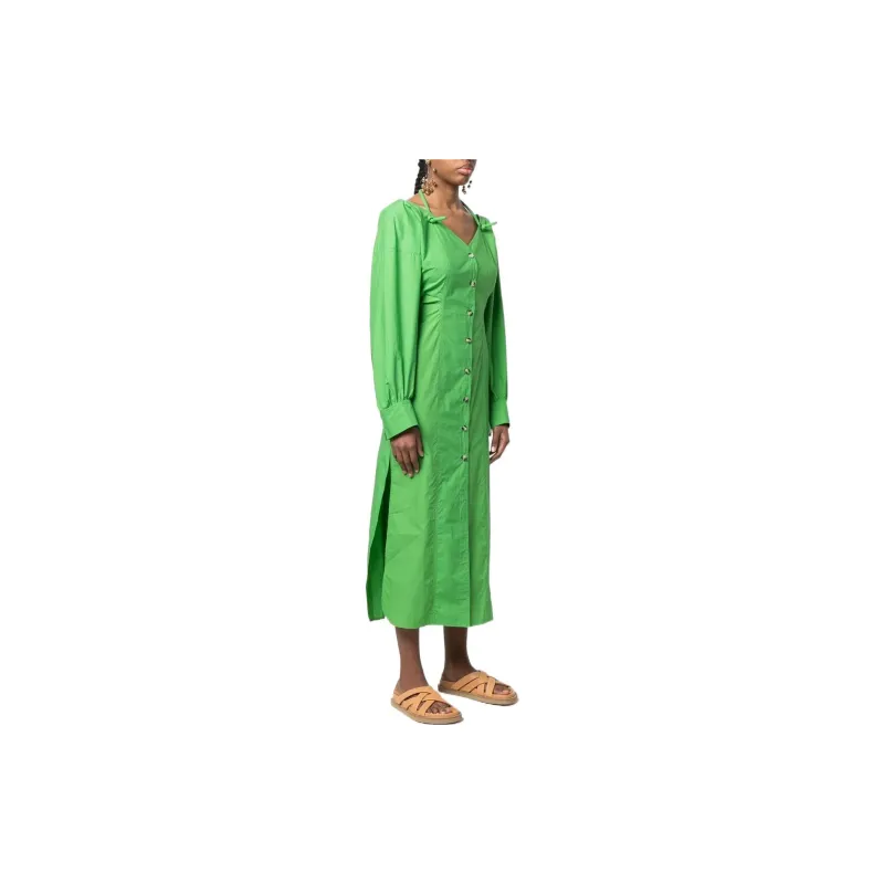 NANUSHKA Long-Sleeved Dresses Women's Green-2