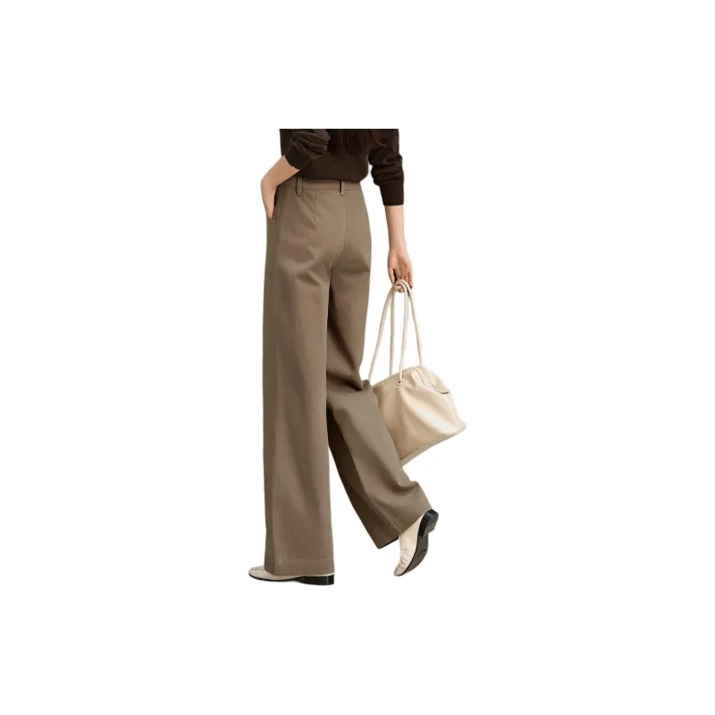 XWI Casual Pants Women's Khaki Green-1