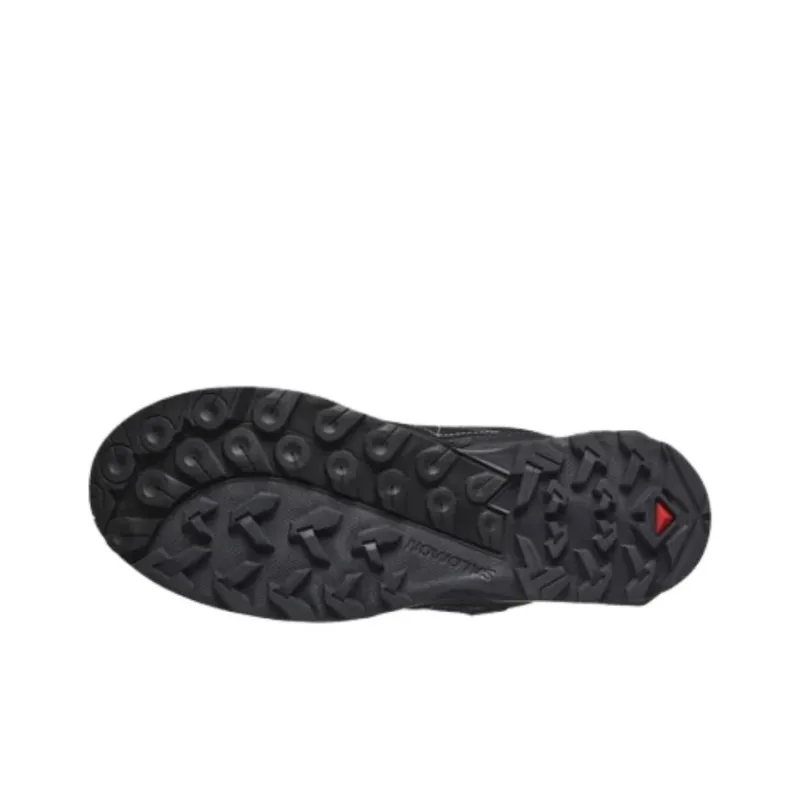 SALOMON Gore Te Anti Slip Wear Resistant Low Top Trekking Shoes Women's Black Orange-4