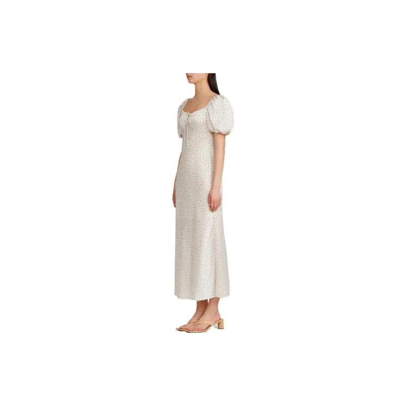 Significant Short-Sleeved Dresses Women's White-4