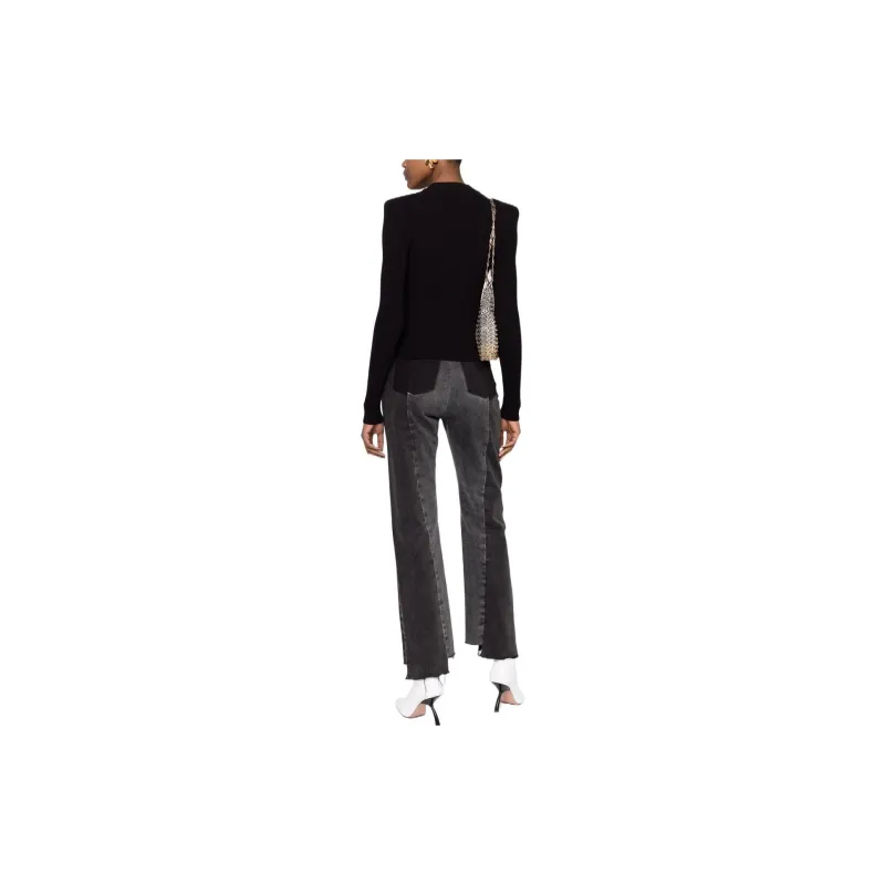 BALMAIN Button embellished Ribbed Cardigan-3