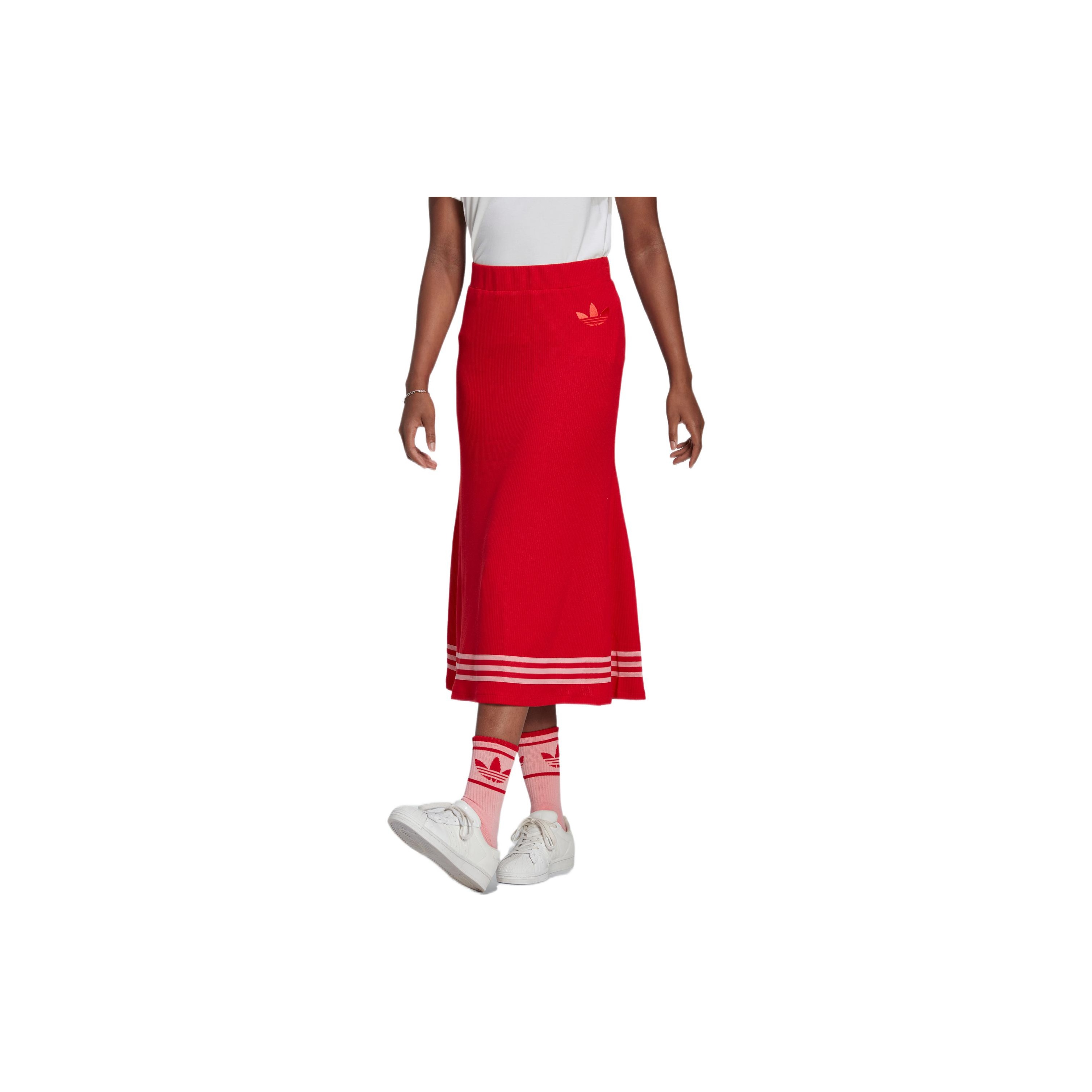 Adidas Originals ADICOLOR HERITAGE NOW Casual Long Skirts Women s Red