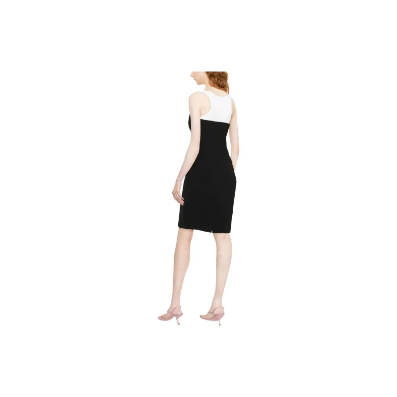 MOSCHINO Sleeveless Dresses Women's Black-2