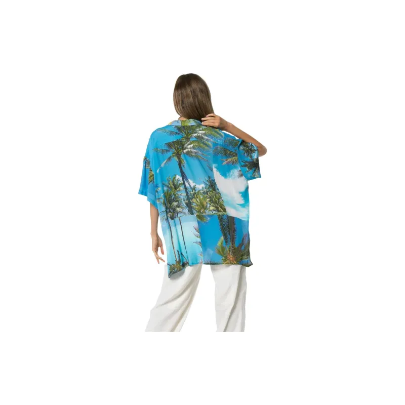 NATASHA ZINKO Shirt Women's Blue-2