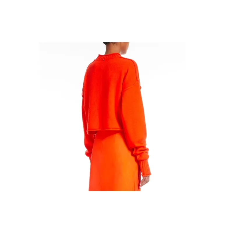 SportMax Cashmere Sweaters Women's Orange-3