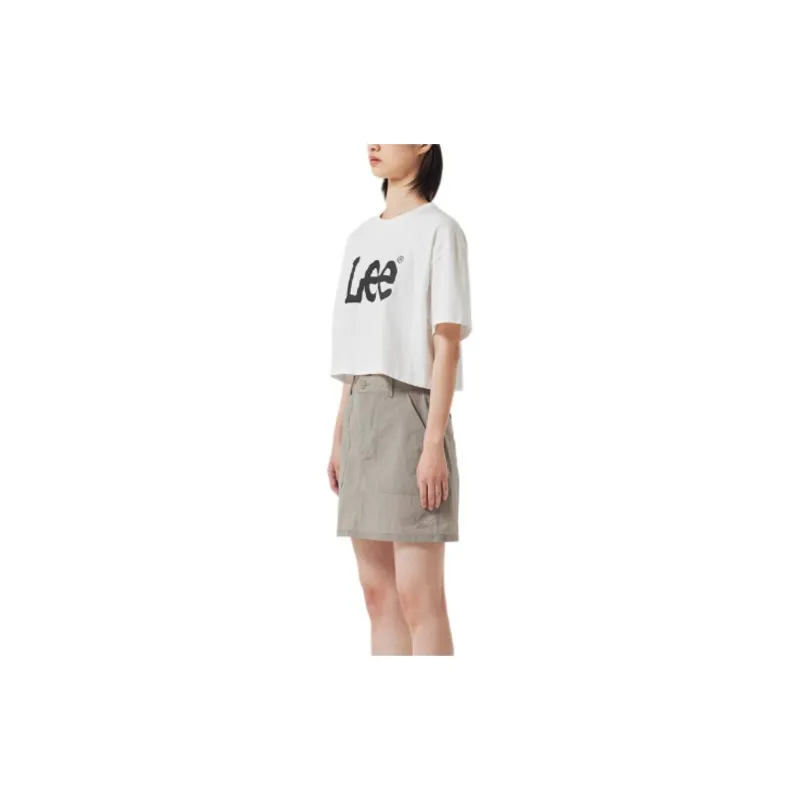 Lee T Shirts Women's Sky Blue-3