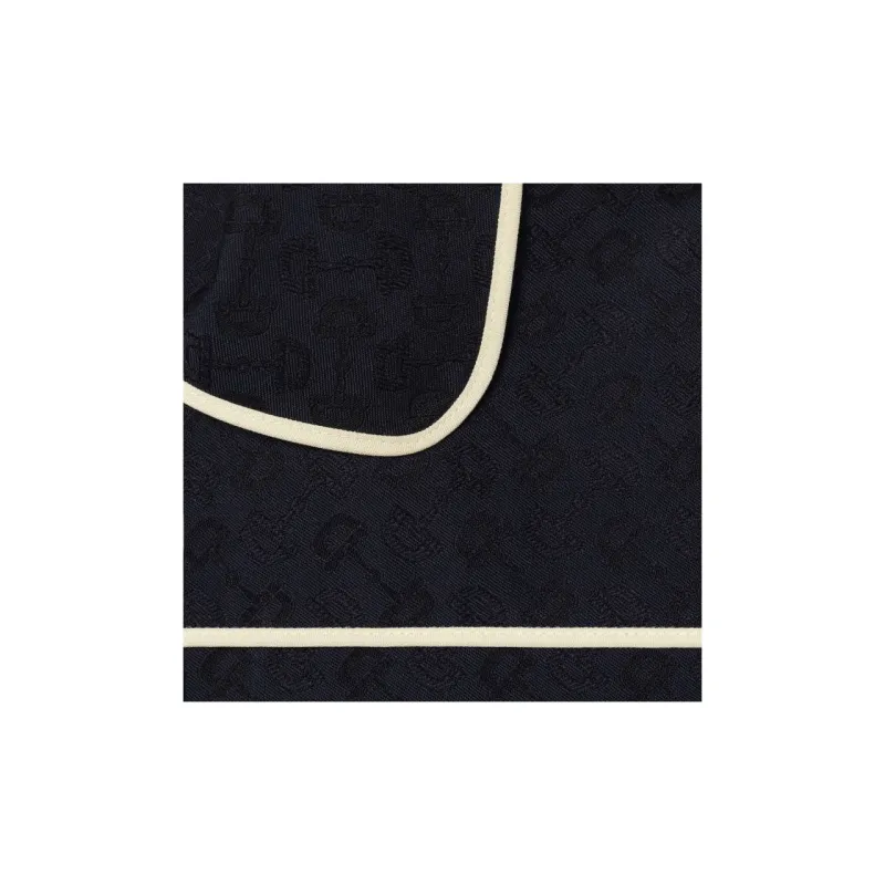 GUCCI Short Sleeved Dresses Women's Black-4