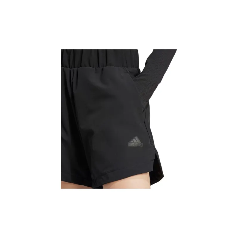 Adidas Women's Z.N.E. Woven Shorts Black-4