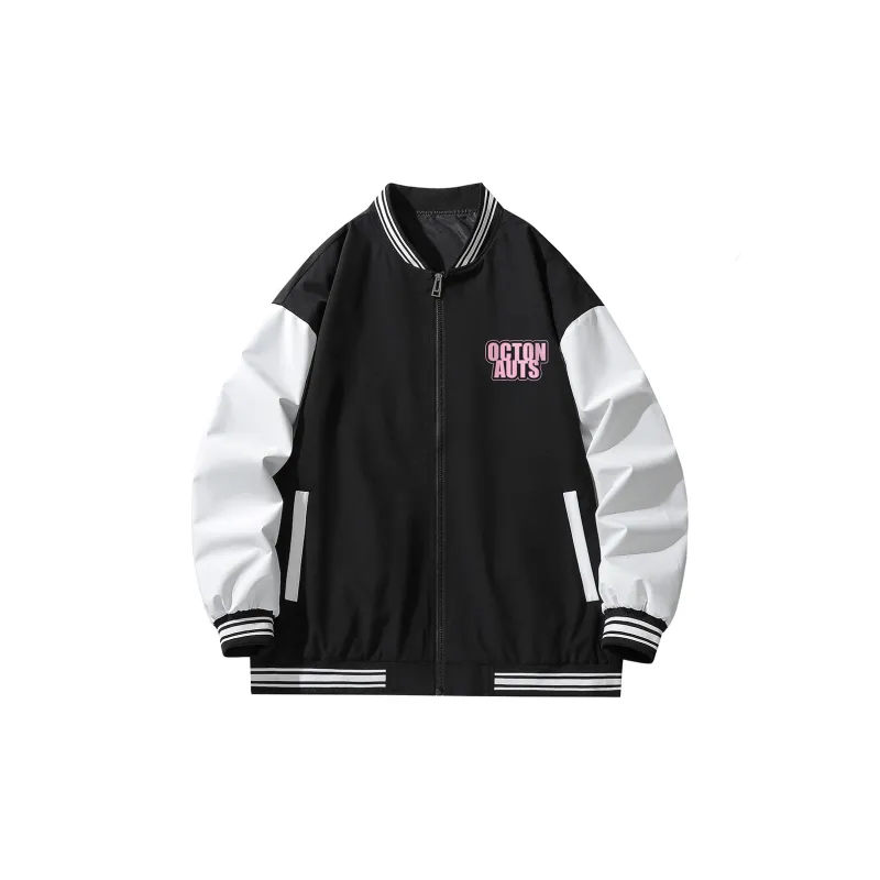 Small Columns Under The Sea Baseball Jacket Unisex-1