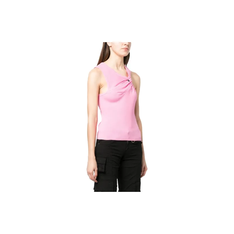 1017 ALYX 9SM Gathered Ribbed Knit Sleeveless Top-3